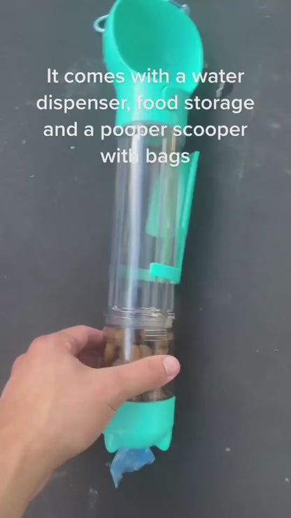3-in-1 Portable Pet Water Bottle